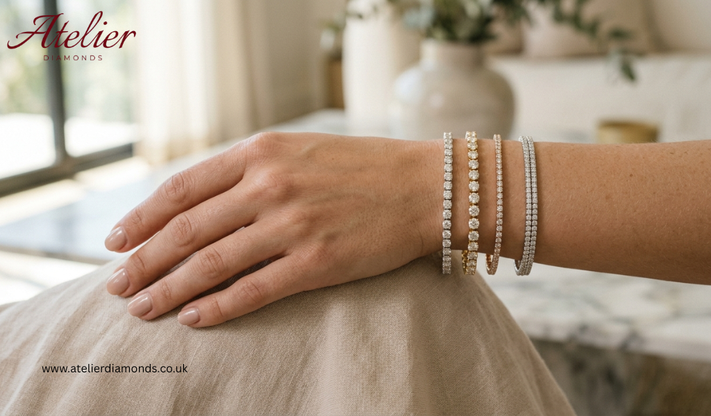 From Classic to Modern: Tennis Bracelets Women Can’t Stop Wearing