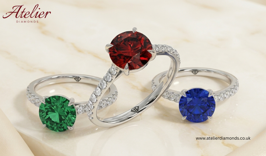 Gemstone Engagement Rings: The Perfect Blend of Colour, Luxury and Romance