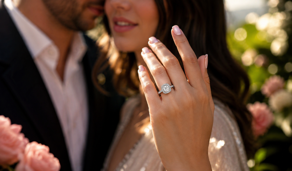 How to Choose the Perfect Cushion Cut Halo Engagement Ring?