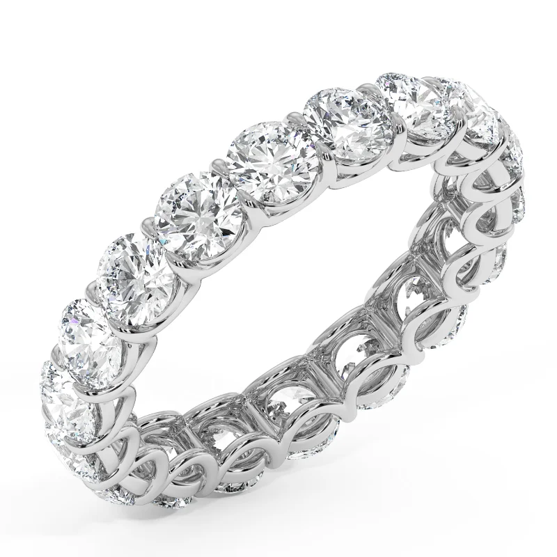 claw eternity ring