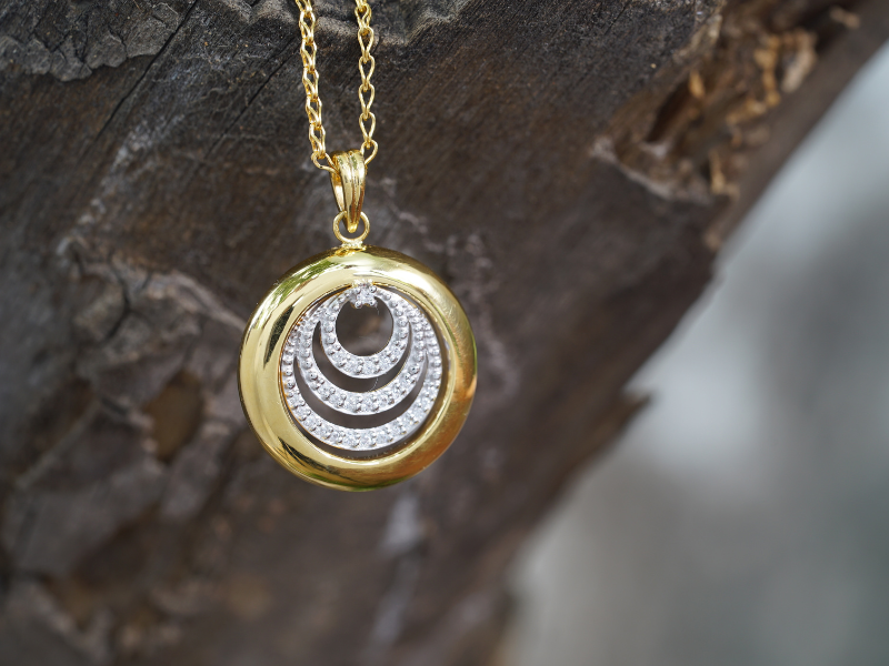 Cluster Diamond Necklaces