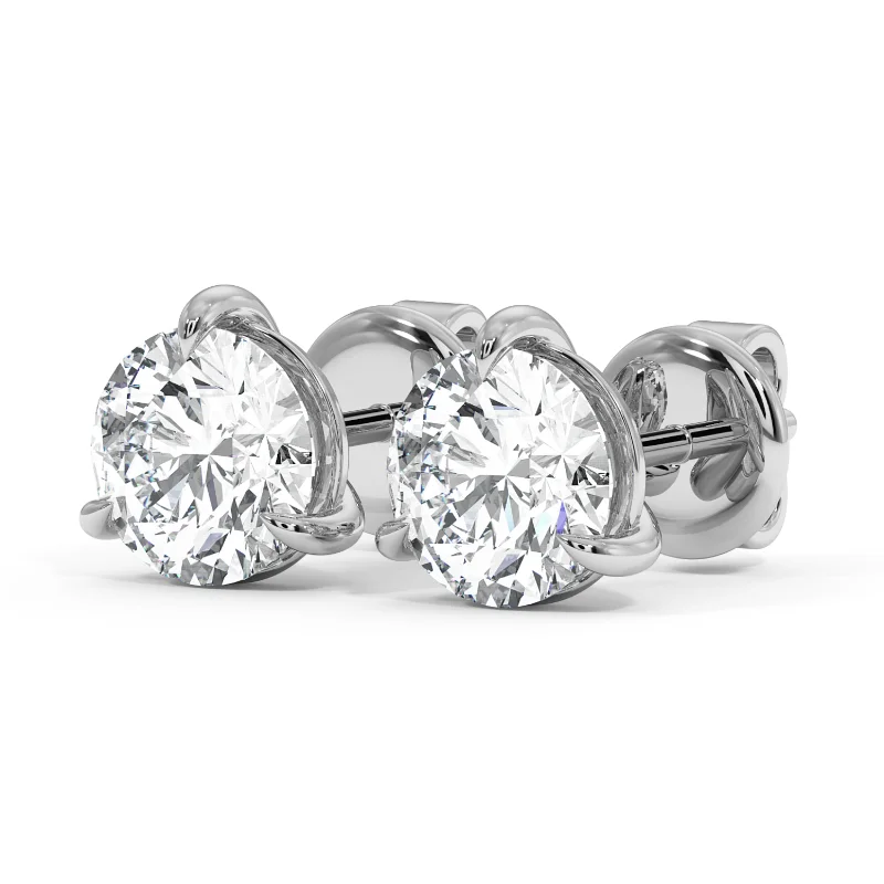 diamond stud earrings