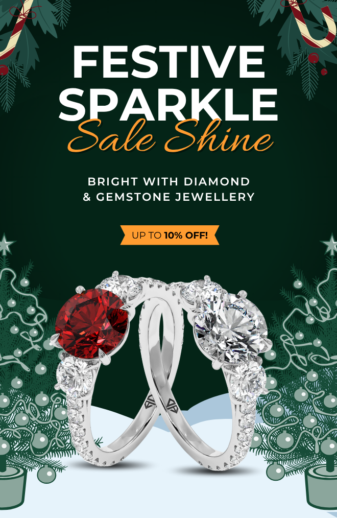 18K White Gold Primrose Diamond Set Shoulder Engagement Ring