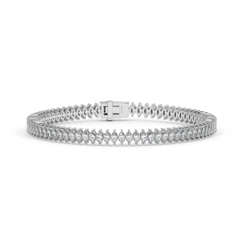 18K White Gold Imogen Bracelet