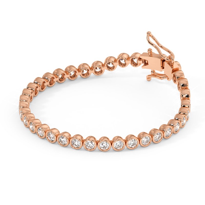9K Rose Gold Cindy Bracelet