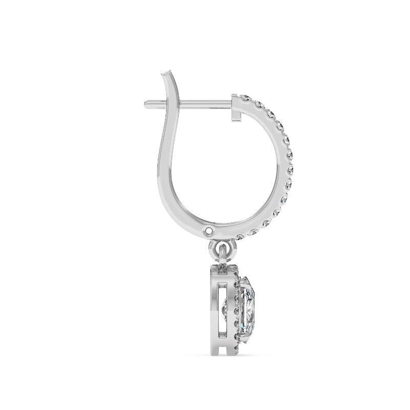 9K White Gold Helena Earrings