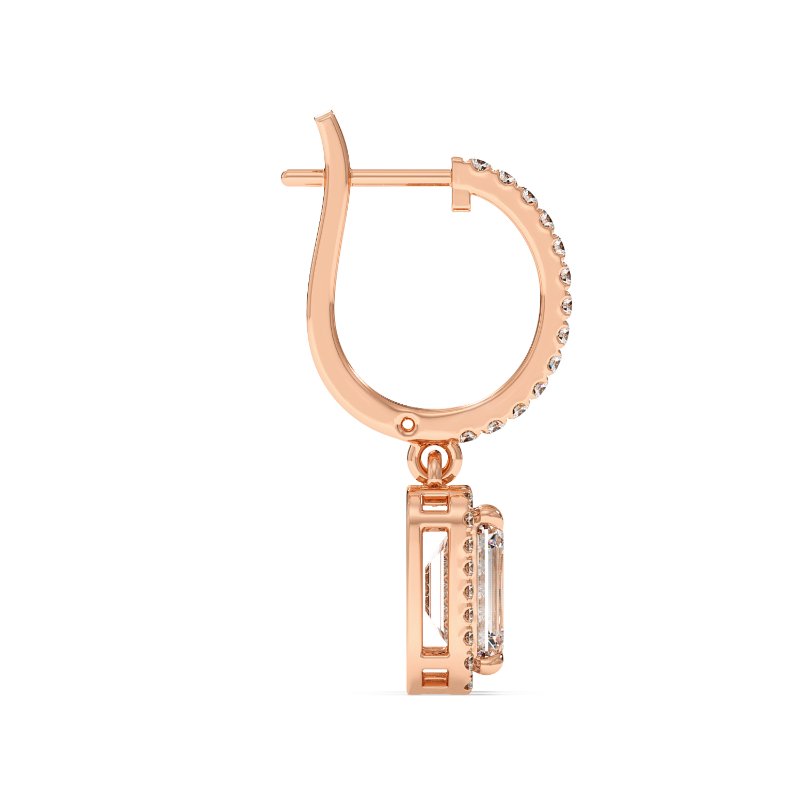 9K Rose Gold Helena Earrings