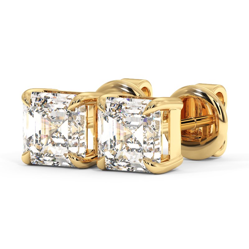 18K Yellow Gold Georgia Earrings