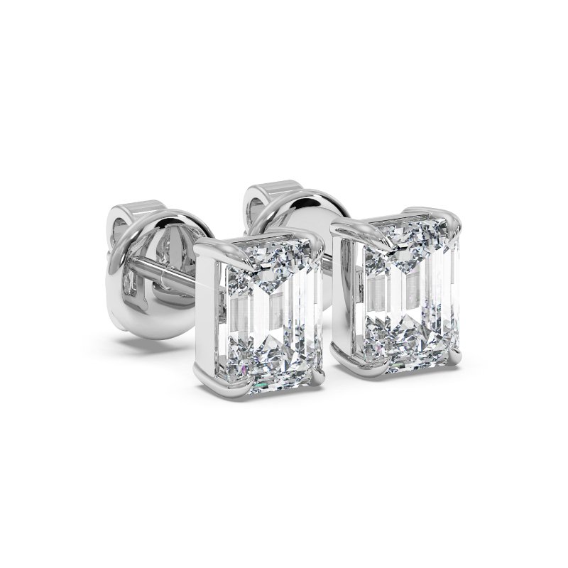 9K White Gold Georgia Earrings