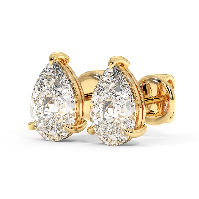 18K Yellow Gold Savannah Earrings