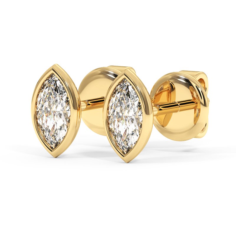 9K Yellow Gold Charlotte Earrings