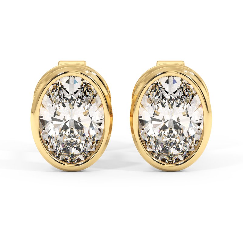 9K White Gold Charlotte Earrings