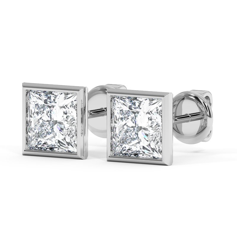 Platinum Charlotte Earrings