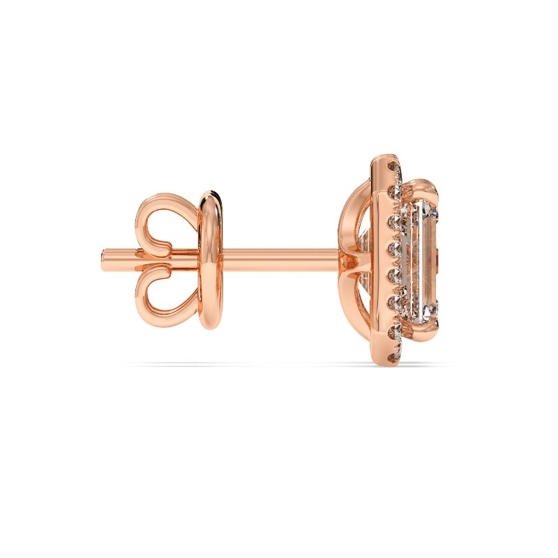 9K Rose Gold London Earrings
