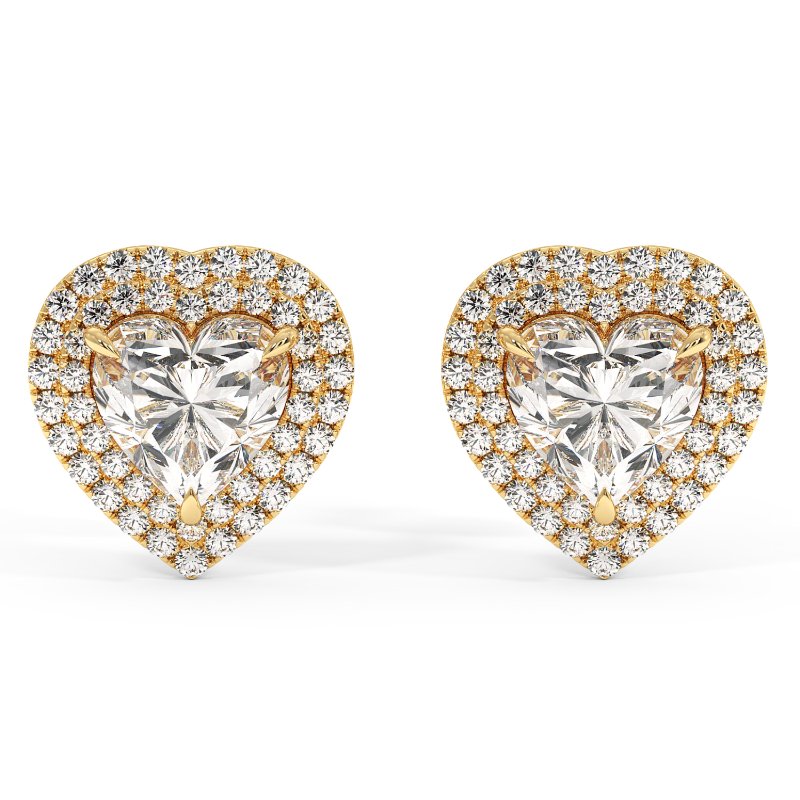 18K White Gold Aspen Earrings