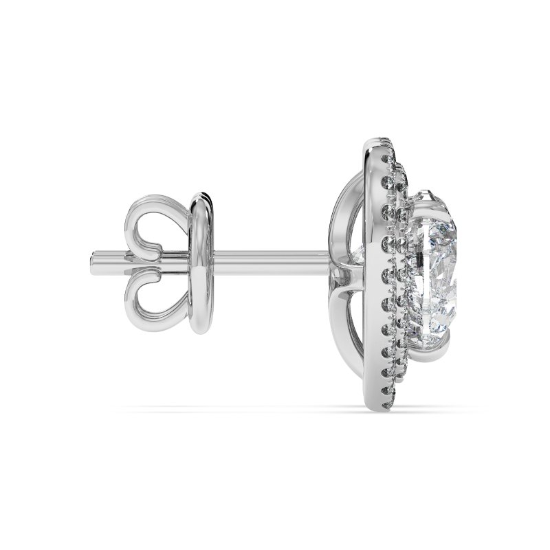 18K White Gold Aspen Earrings