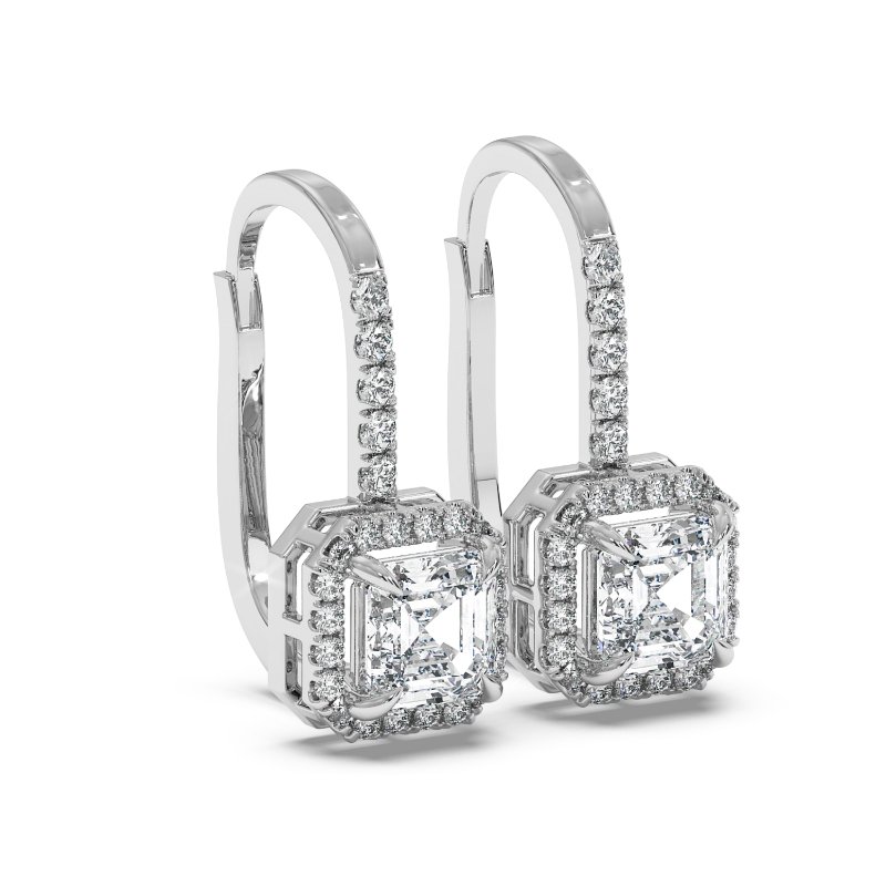 9K White Gold Sydney Earrings