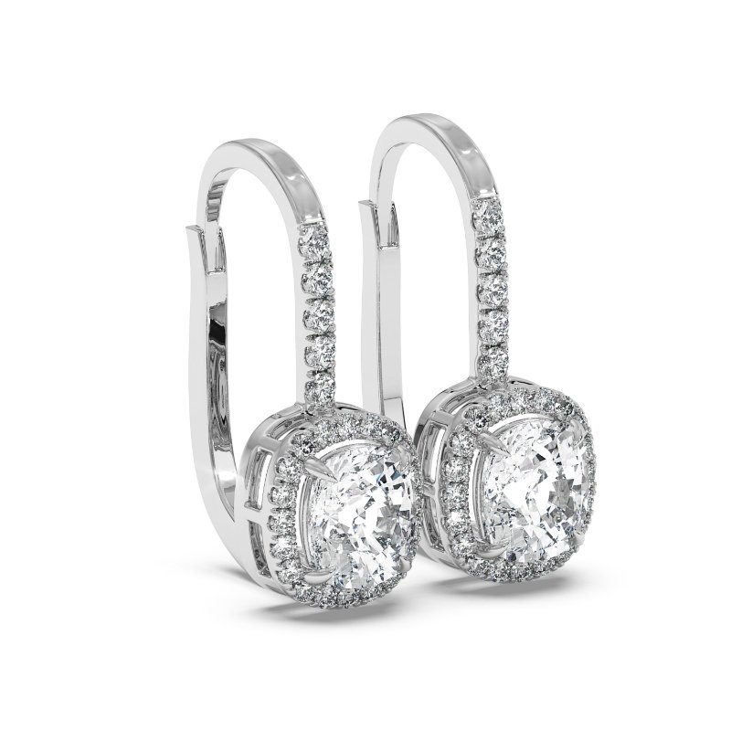 9K White Gold Sydney Earrings