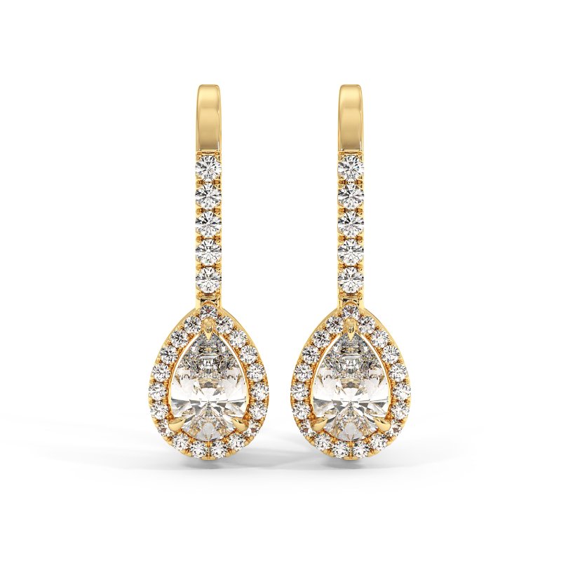 9K White Gold Sydney Earrings