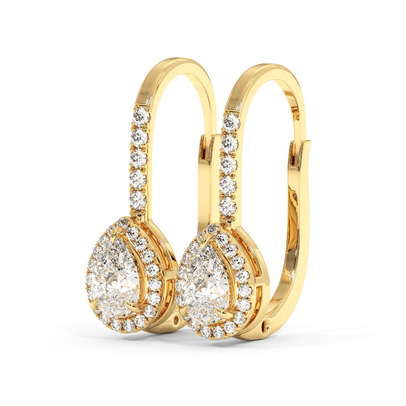 18K Yellow Gold Sydney Earrings