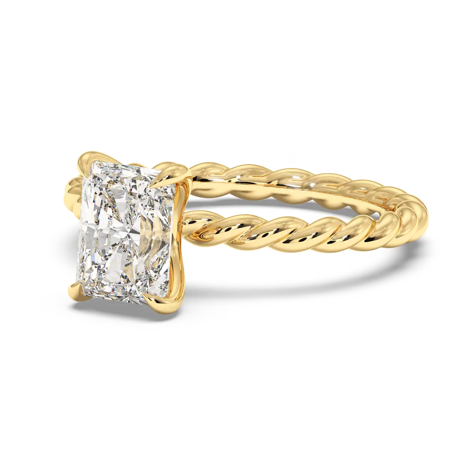 18K Yellow Gold Noa Solitaire Engagement Ring