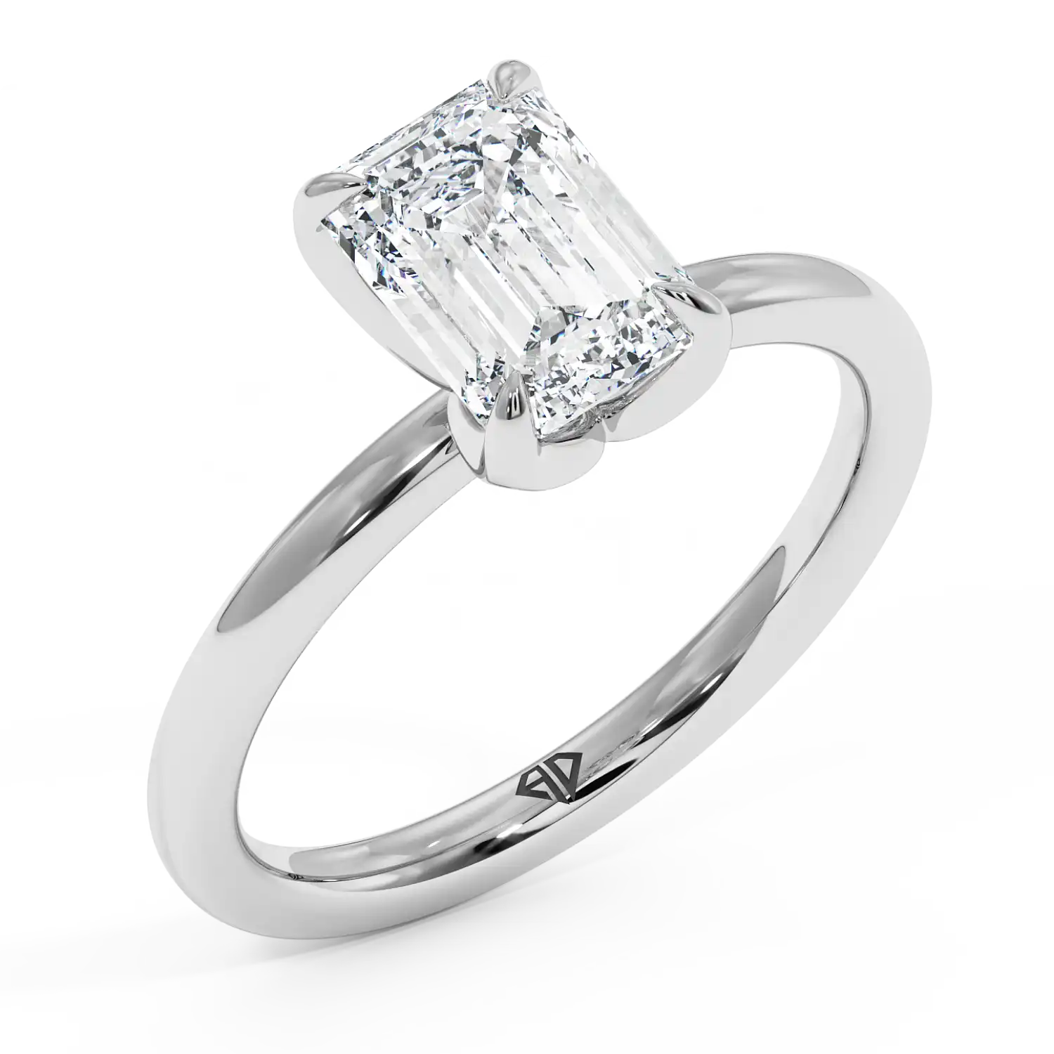 Platinum Uma Solitaire Engagement Ring