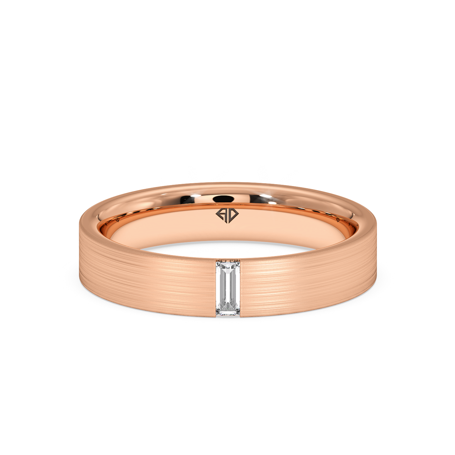 18K Rose Gold LT5RB21 Diamond Wedding Band