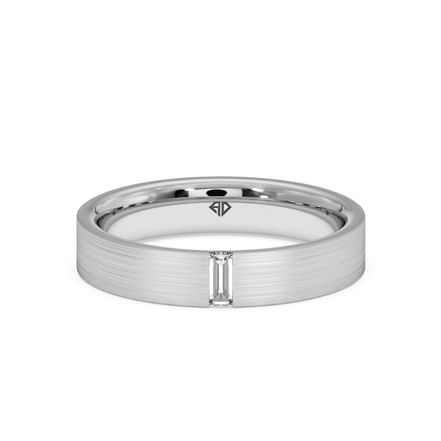18K White Gold LT5RB21 Diamond Wedding Band