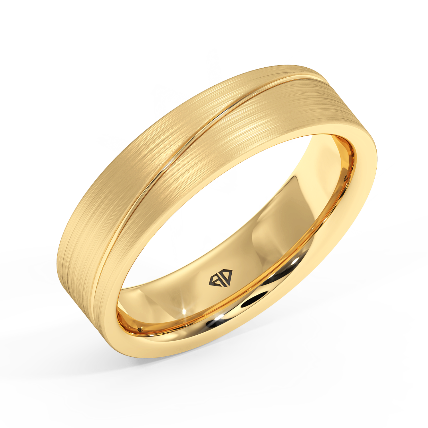 9K Yellow Gold LT5RB23 Wedding Band