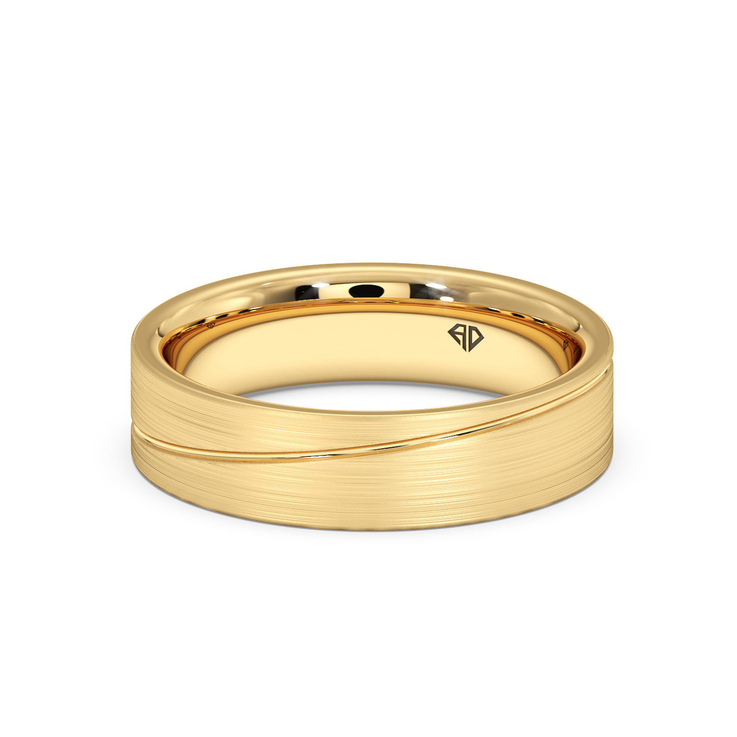 9K Yellow Gold LT5RB23 Wedding Band