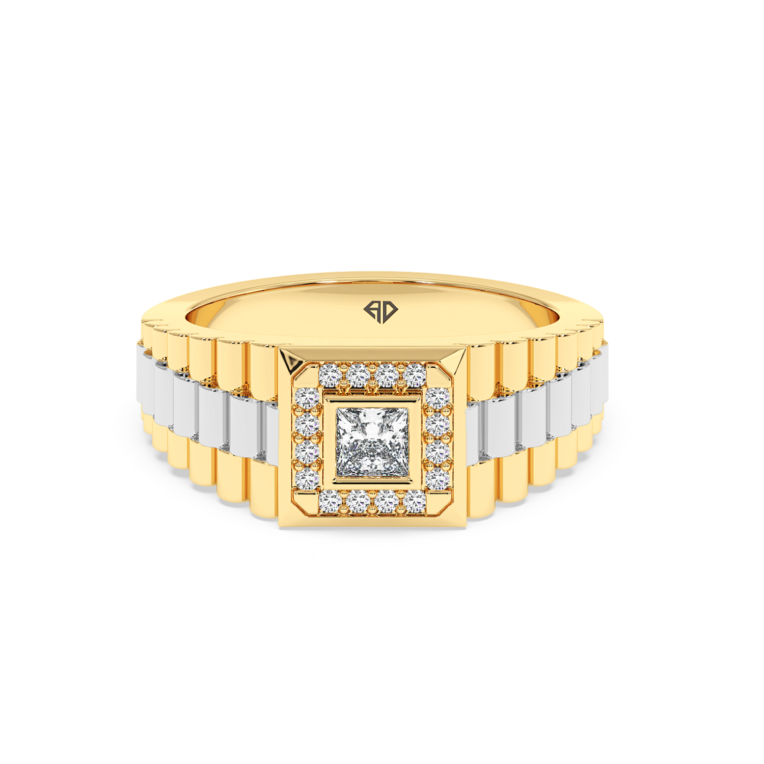 18K Yellow Gold Zilan Signet Ring