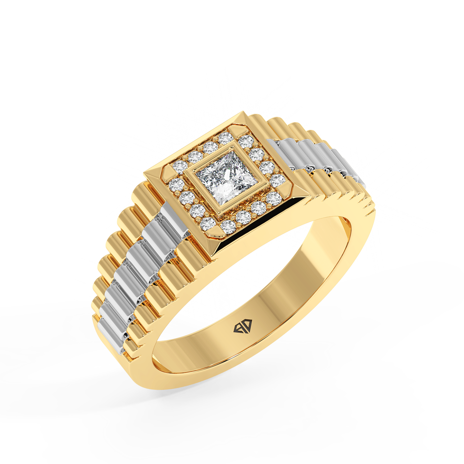 18K Yellow Gold Zilan Signet Ring
