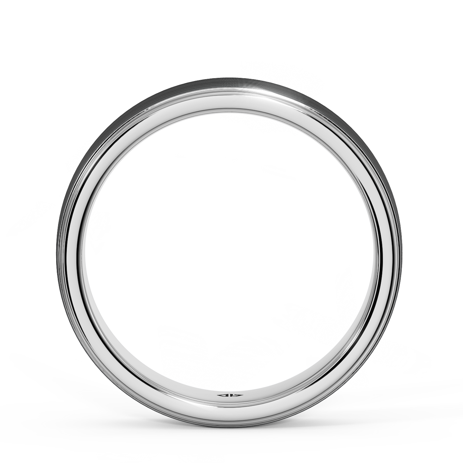 18K White Gold LT5RB5 Wedding Band