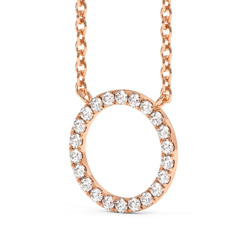 18K Rose Gold Liora Pendant