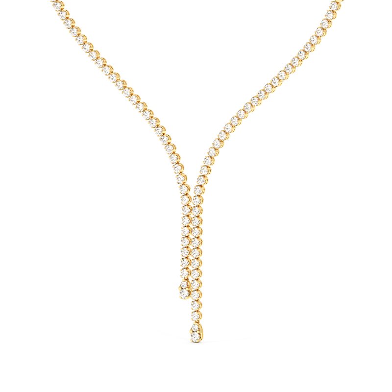 18K Yellow Gold Amor Necklace