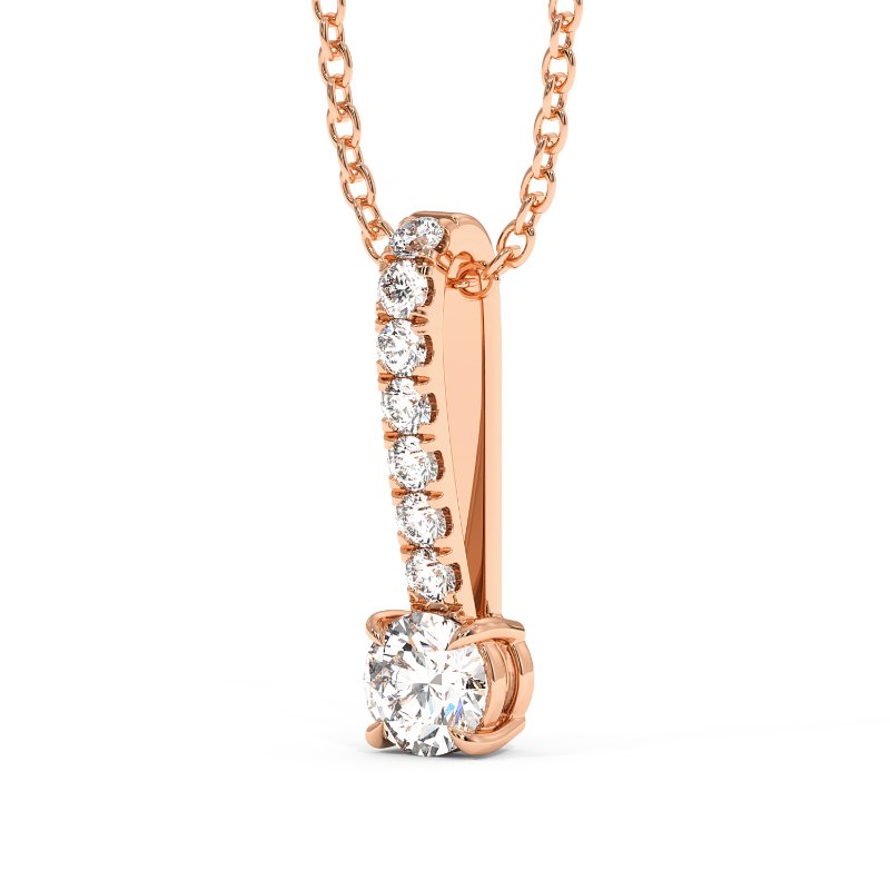 18K Rose Gold Katrina Pendant