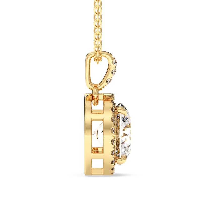 18K Yellow Gold Ashley Pendant