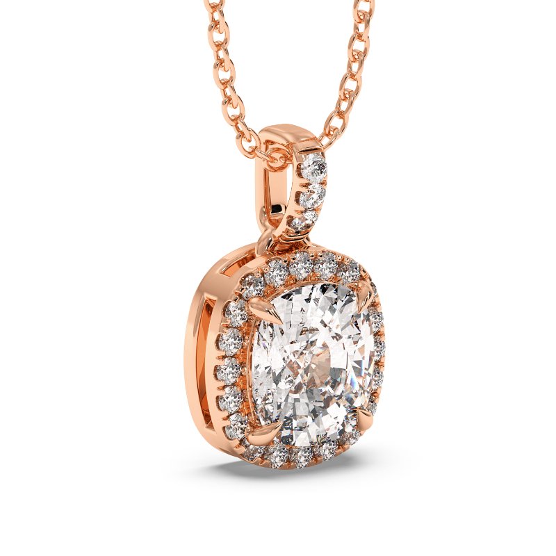 18K Rose Gold Ashley Pendant