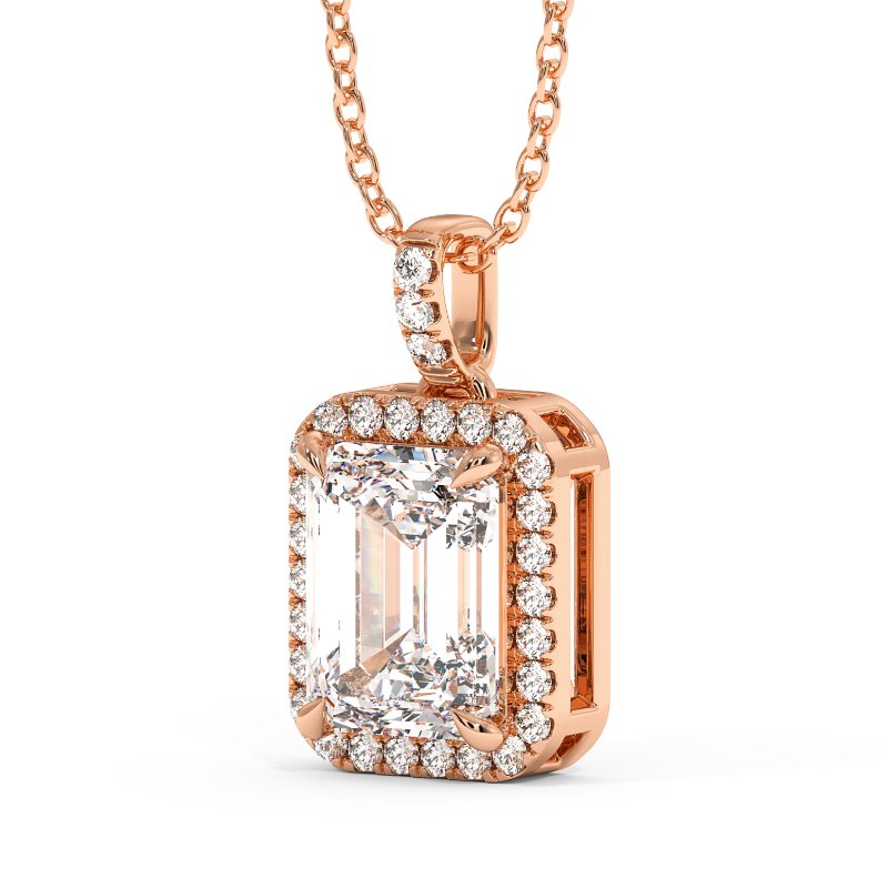 18K Rose Gold Ashley Pendant