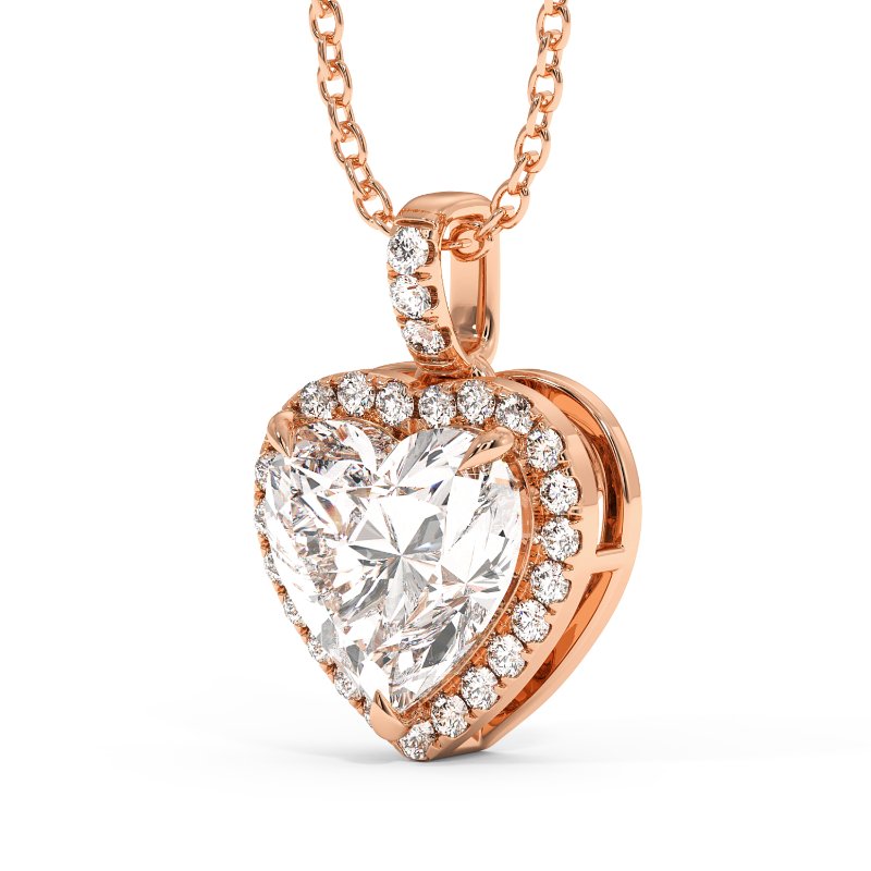18K Rose Gold Ashley Pendant