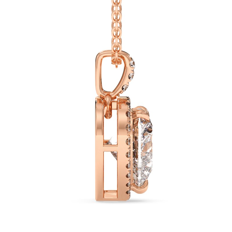 18K Rose Gold Ashley Pendant
