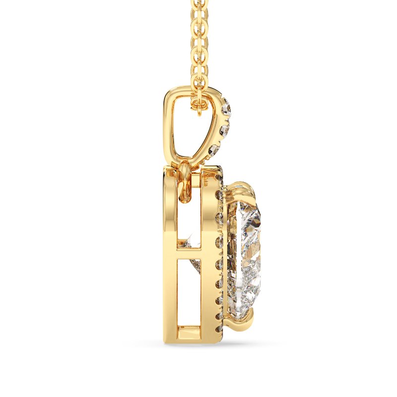 18K Yellow Gold Ashley Pendant