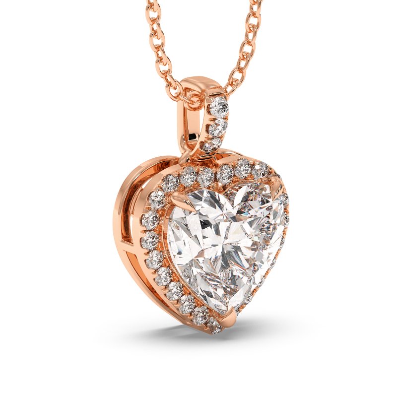 18K Rose Gold Ashley Pendant
