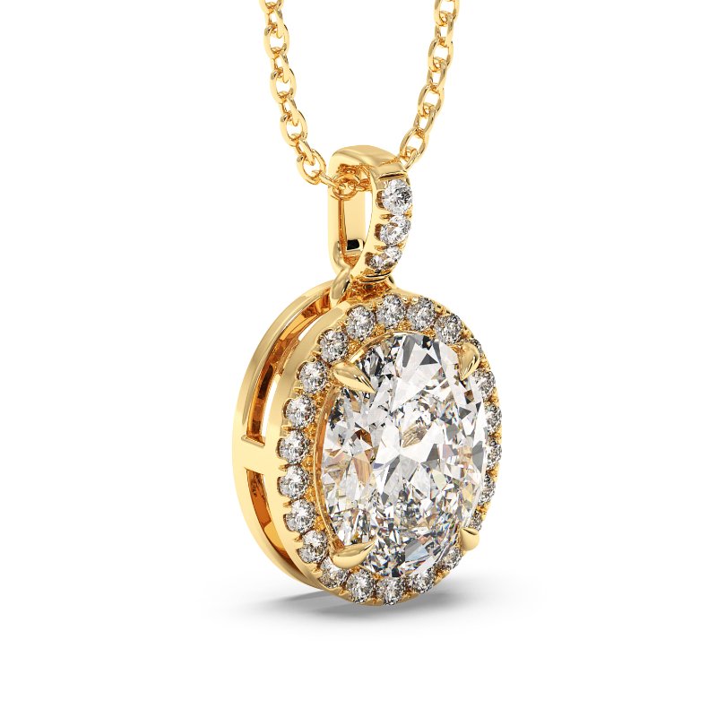 18K Yellow Gold Ashley Pendant
