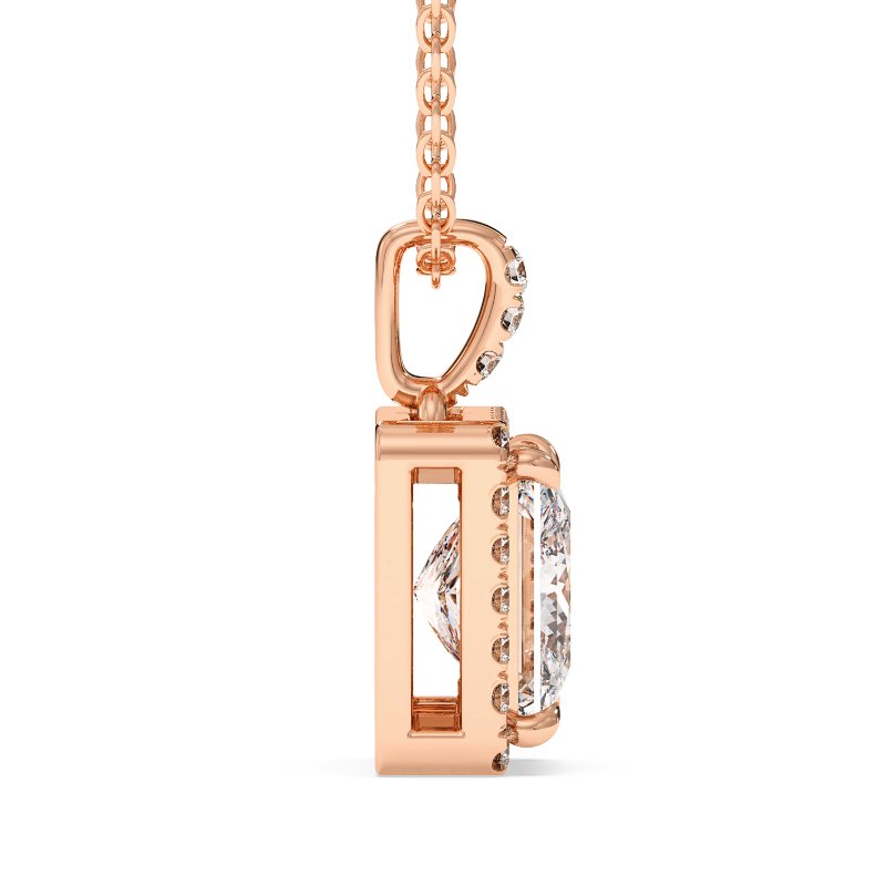 18K Rose Gold Ashley Pendant