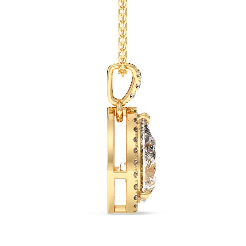 18K Yellow Gold Ashley Pendant