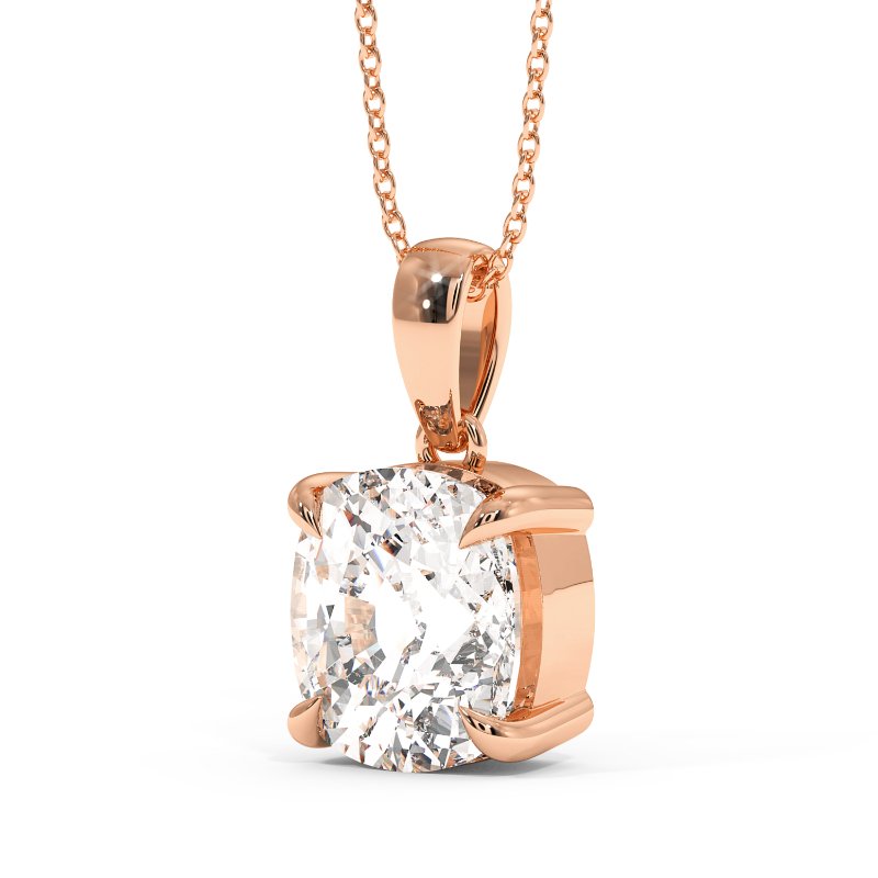 18K Rose Gold Georgia Pendant