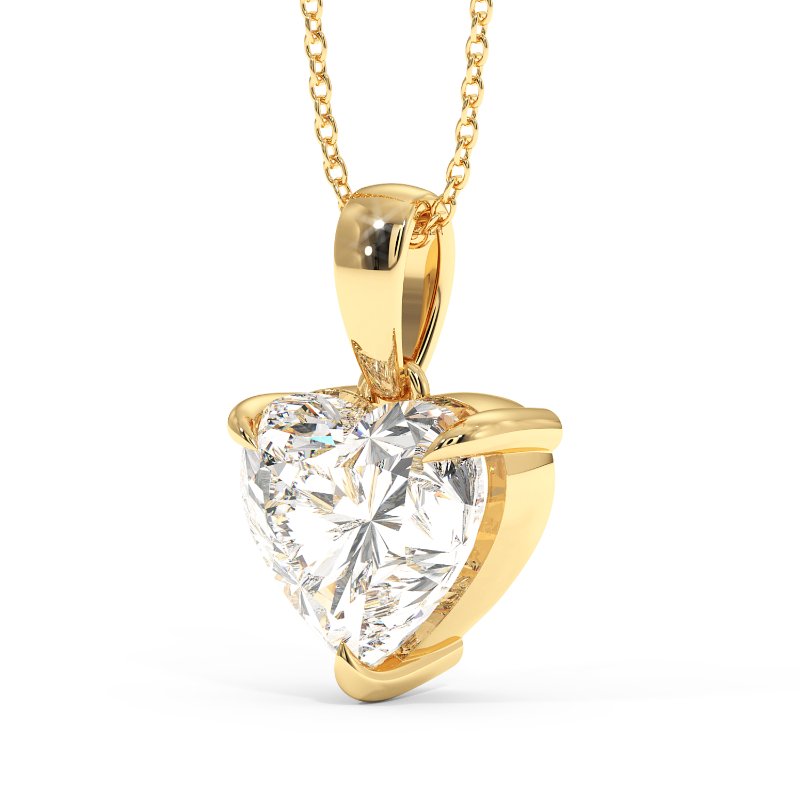 18K Yellow Gold Georgia Pendant