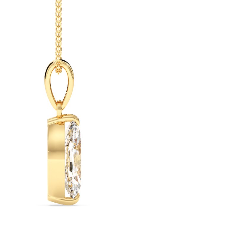 18K Yellow Gold Georgia Pendant