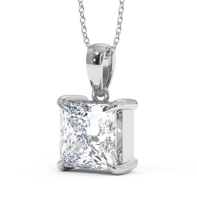 Platinum Georgia Pendant